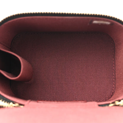 Chanel Calfskin Quilted Mini Perfect Fit Vanity Case With Chain Black 5 of 11
