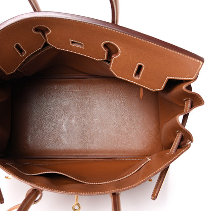 Hermes Courchevel Birkin 35 Gold 4 of 26