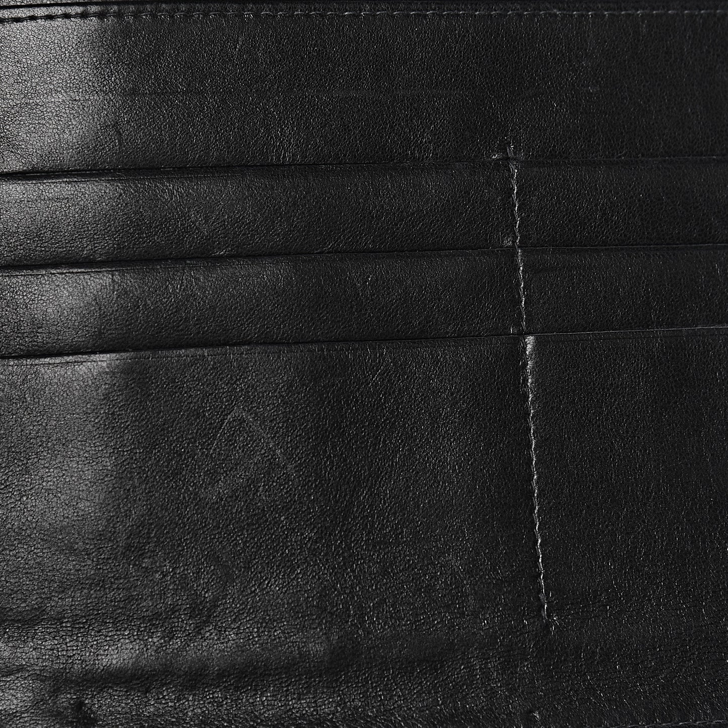 Patent Chocolate Bar Clutch Black