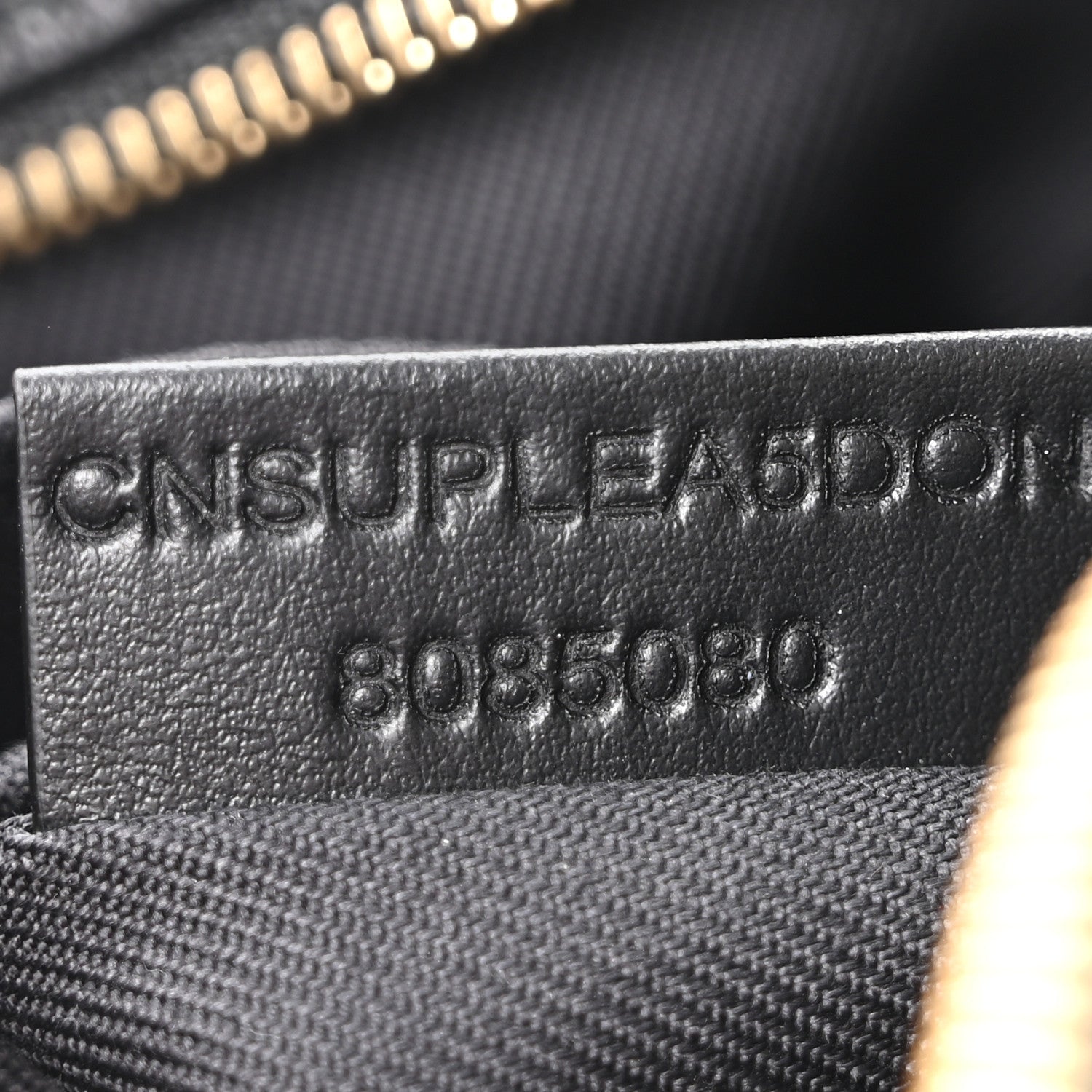 Burberry Giant Check Calfskin Smal Camera Bag Black 8 of 12