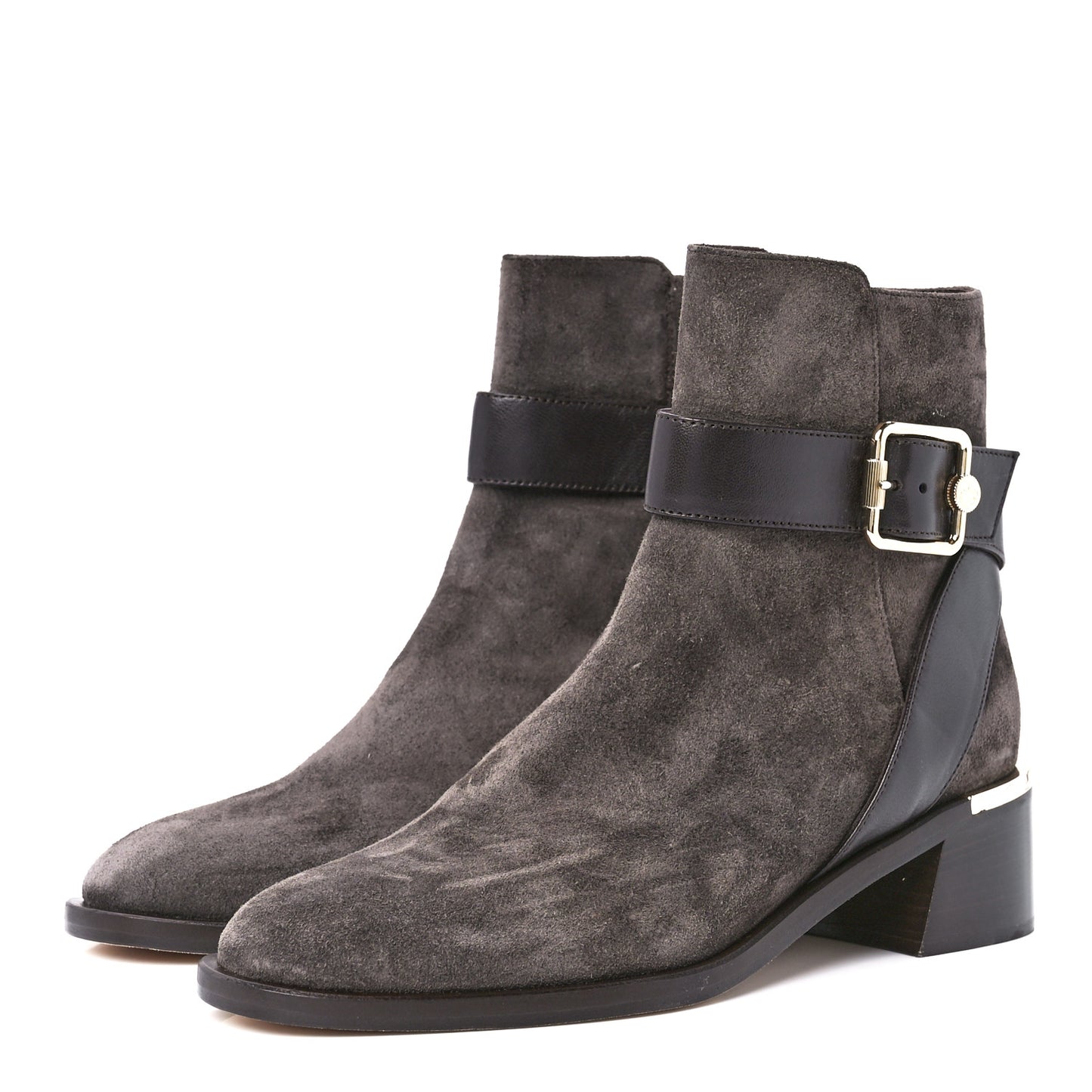 Suede Clarice 45 Boots 36.5 Grey