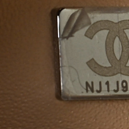 Chanel Caviar Quilted Medium Double Flap Beige 7 of 11