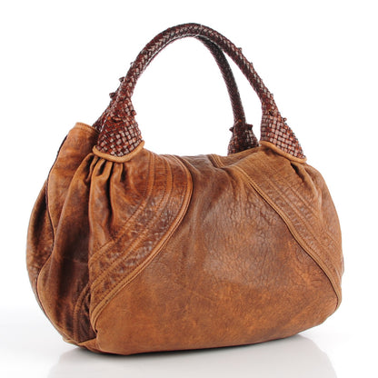 Fendi Nappa Nuvolata Spy Cognac 3 of 10