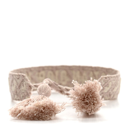 Christian Dior Woven Cotton Oblique J'Adior Friendship Bracelet  Rose 3 of 4