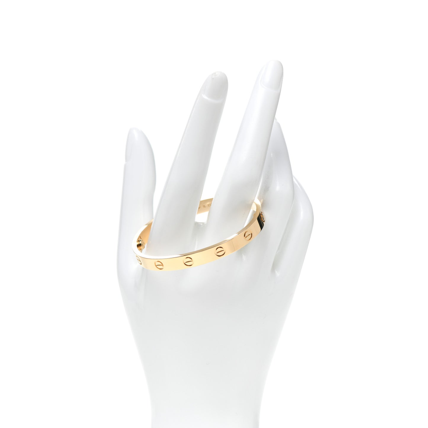 18K Yellow Gold LOVE Bracelet 16