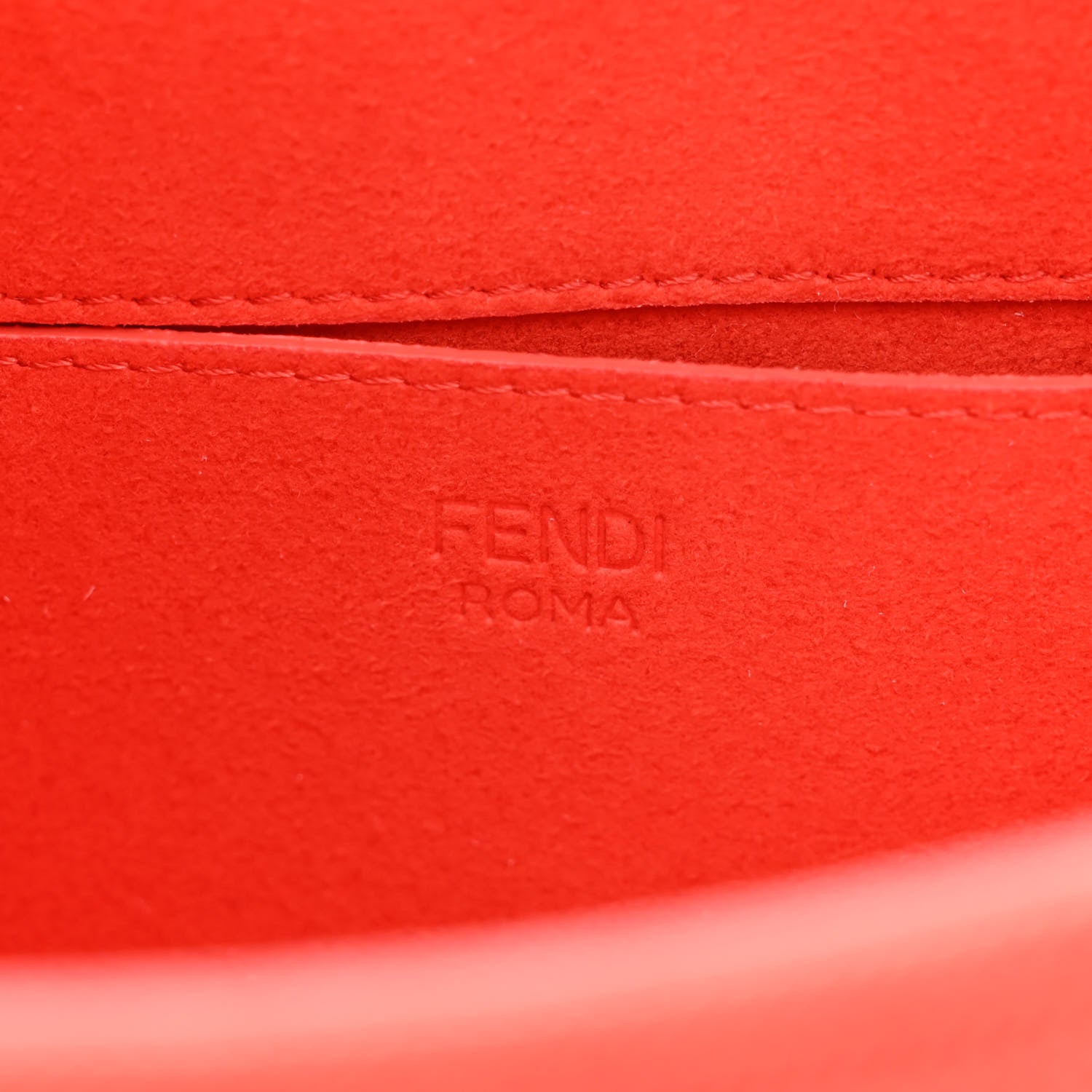 Fendi Technical Fabric FF Midi Chain Baguette Tulipano 6 of 12