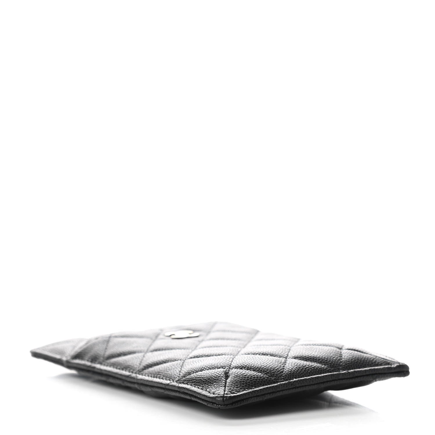 Chanel Caviar Quilted Classic iPhone Pouch Black 4 of 8