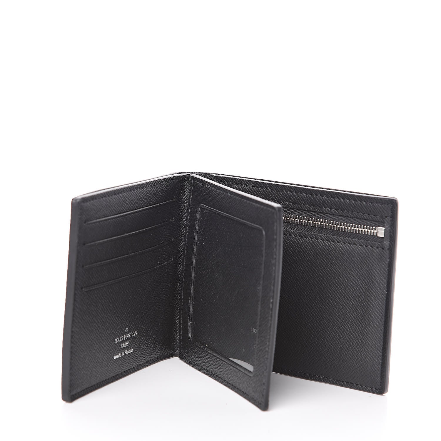 Louis Vuitton Taiga Wallet Black 5 of 7