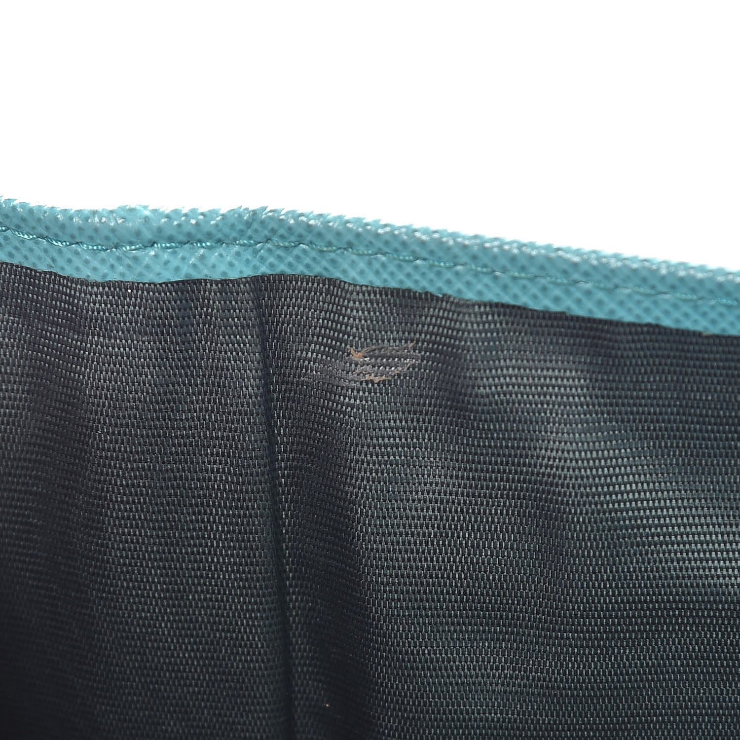 Prada Saffiano Metal Continental Flap Wallet Anice 13 of 16