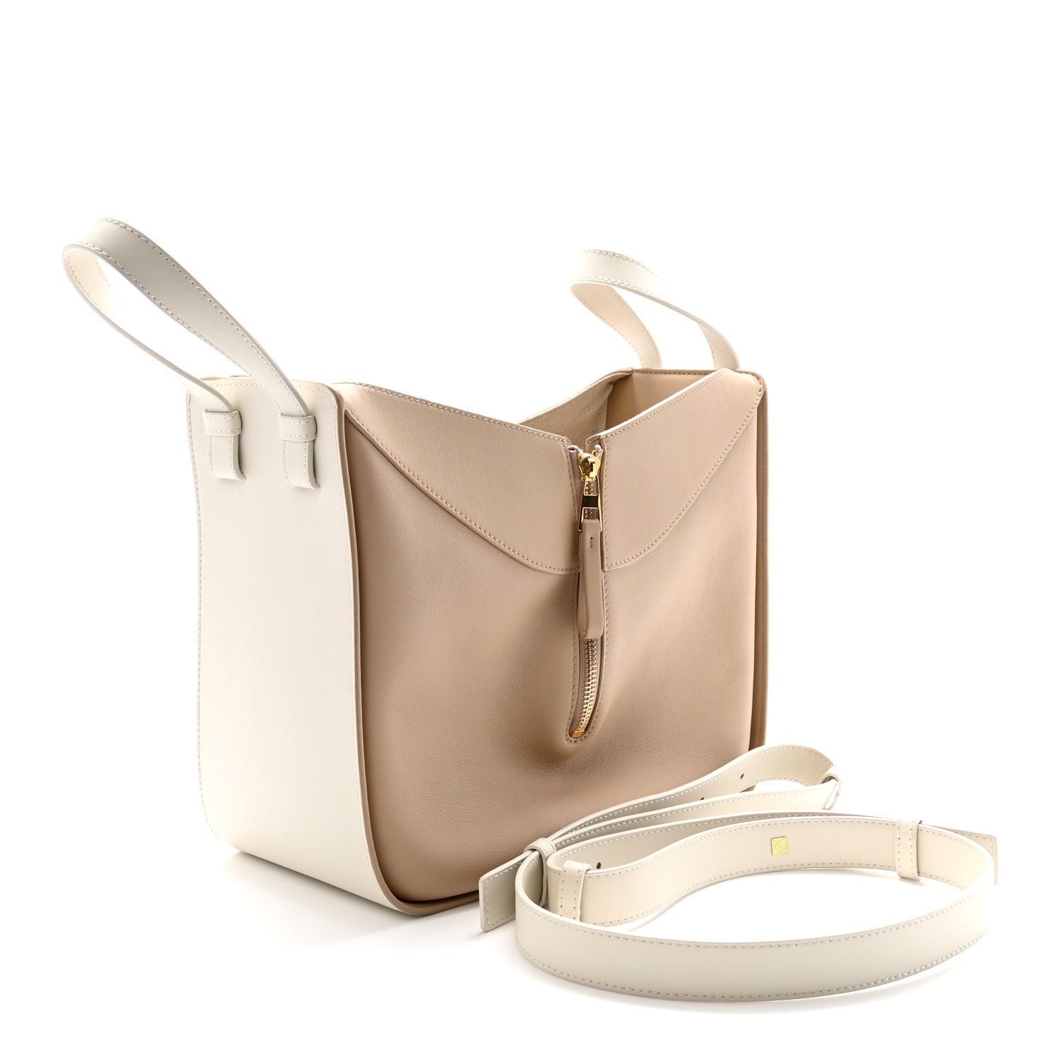 Loewe Calfskin Small Hammock Shoulder Bag Sand White 3 of 10