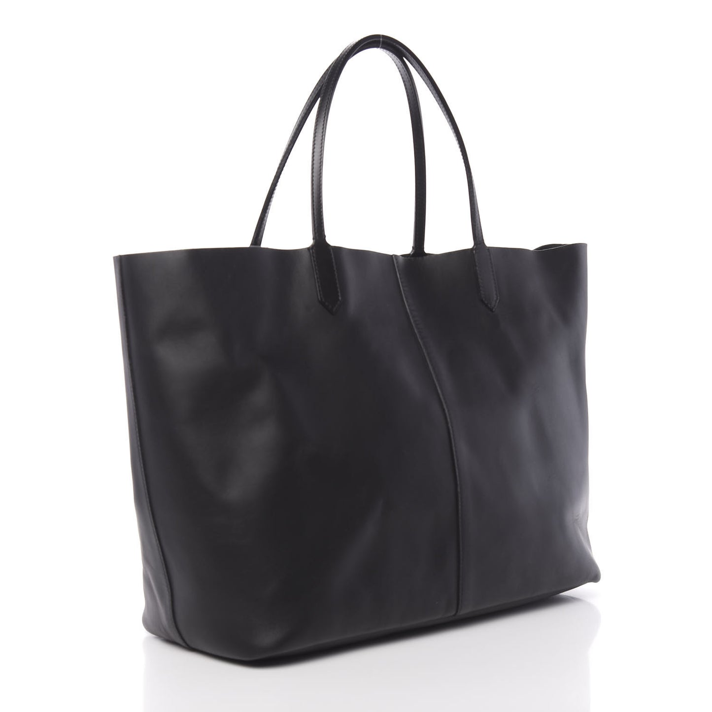 Calfskin Large Antigona Tote Black