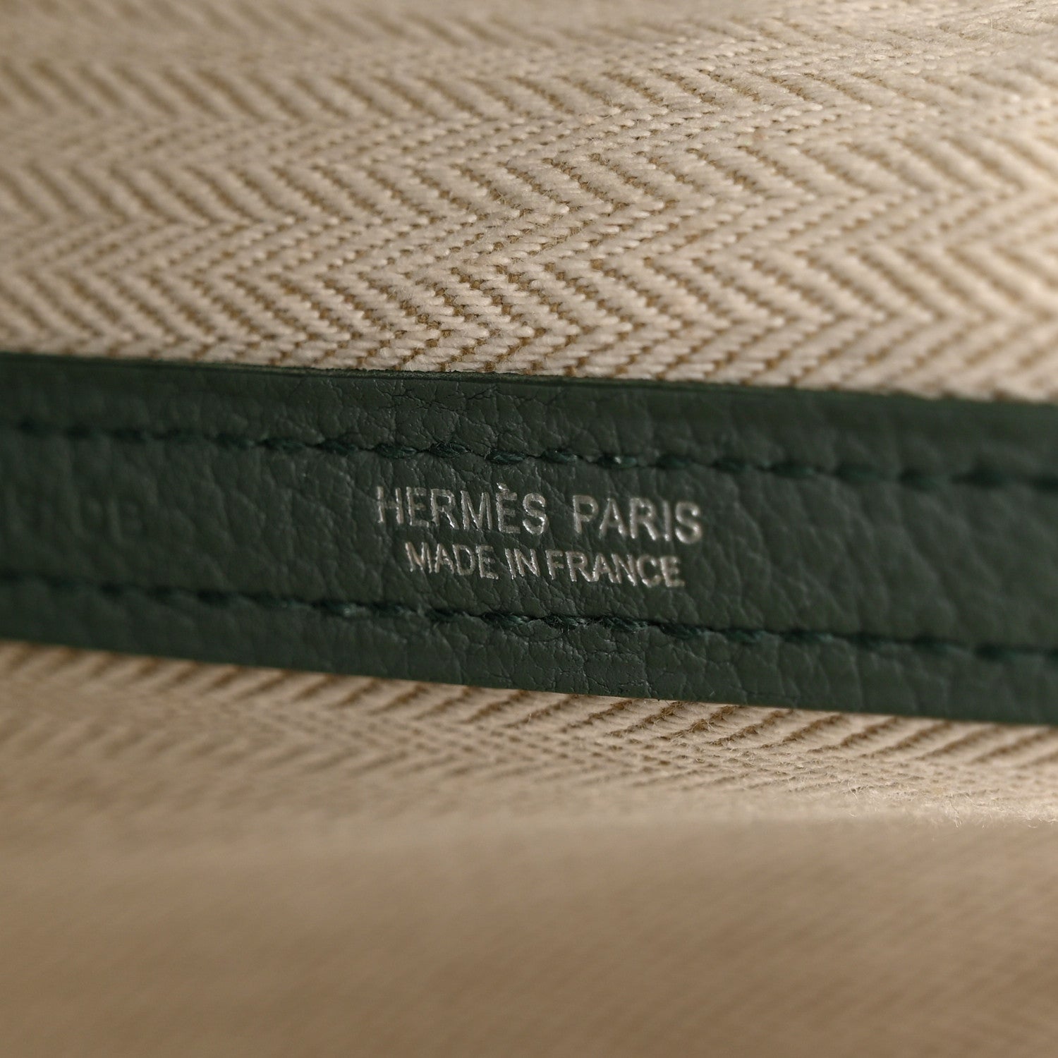 Hermes Vache Country Garden Party 36 MM Vert Amande 5 of 13
