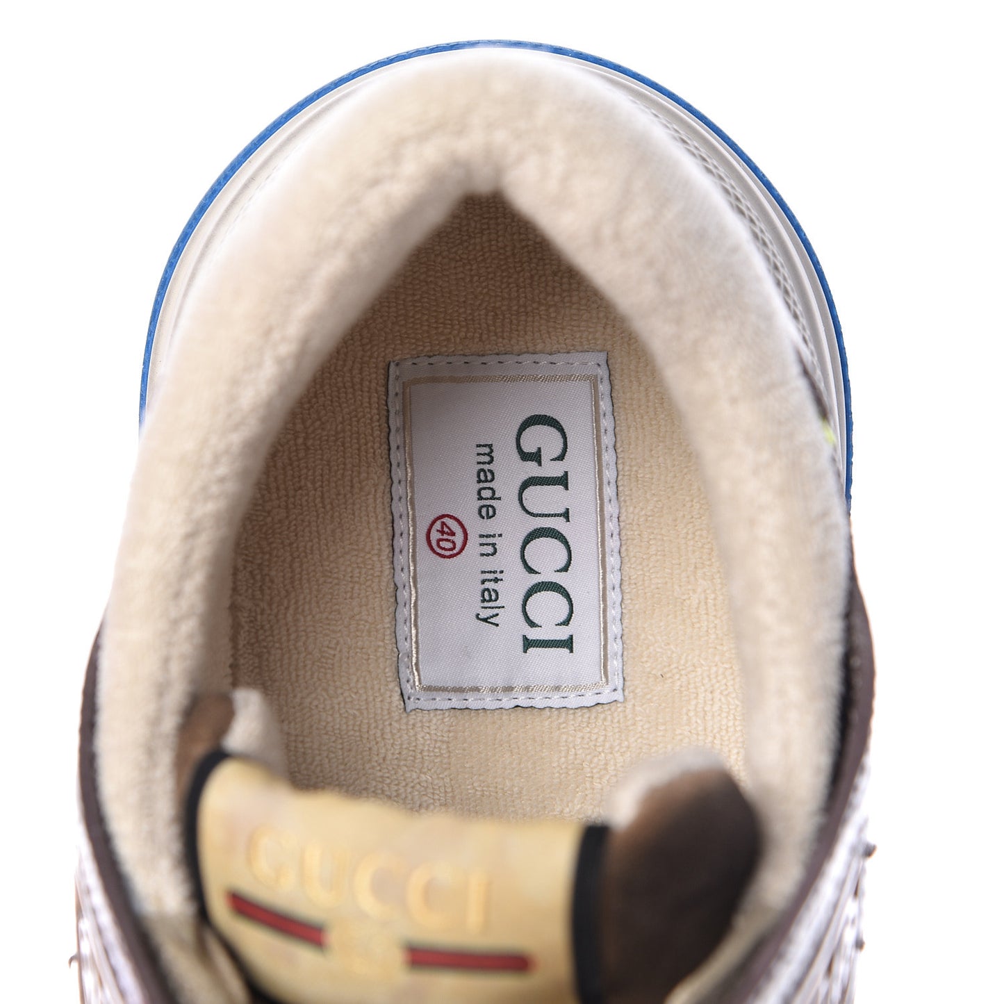 Suede Calfskin Tejus Printed Womens Ultrapace Sneakers 40 Natural Ardesia Neon Yellow