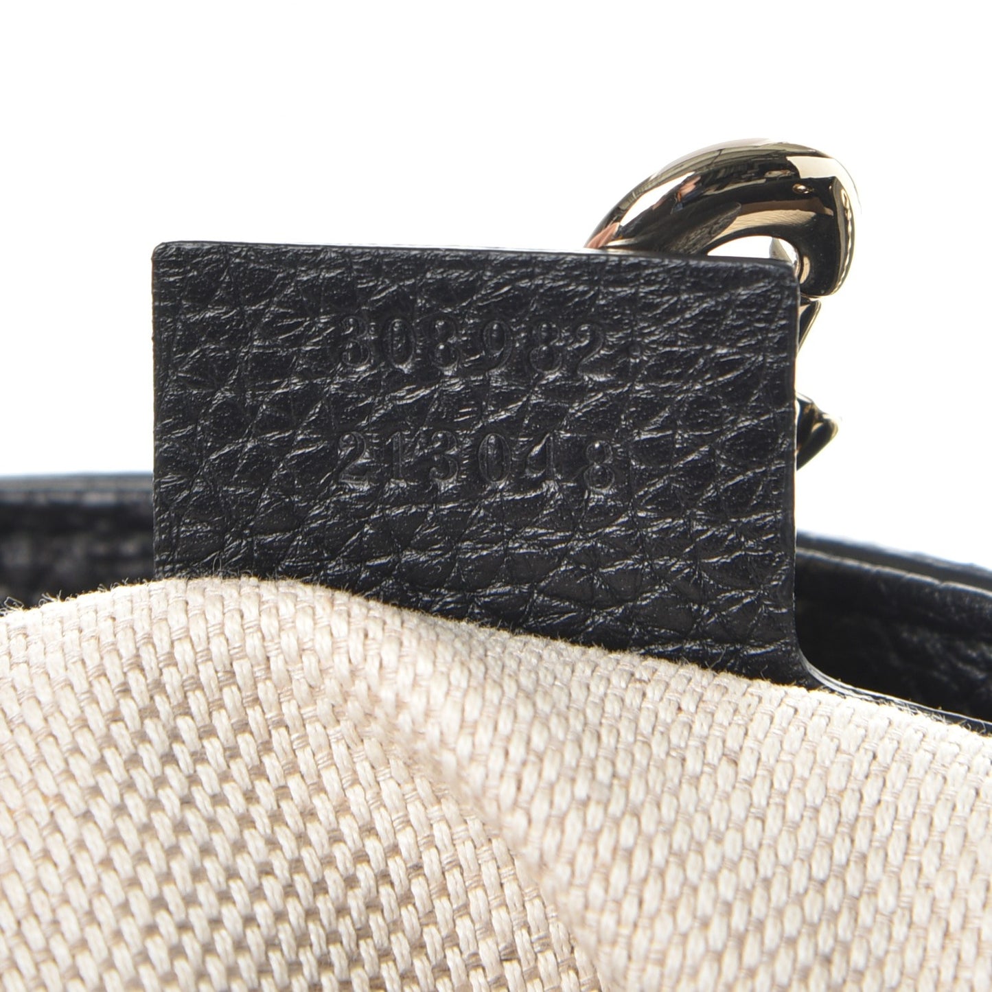 Pebbled Calfskin Medium Soho Chain Shoulder Bag Black