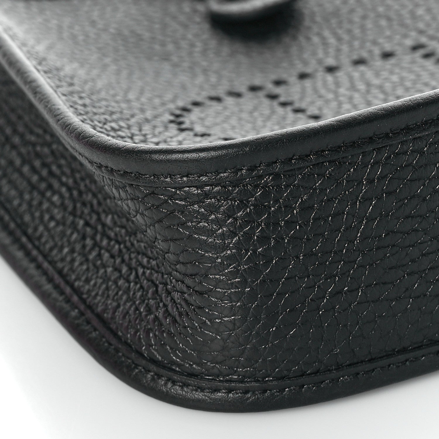 Hermes Taurillon Clemence Evelyne TPM Black 7 of 10