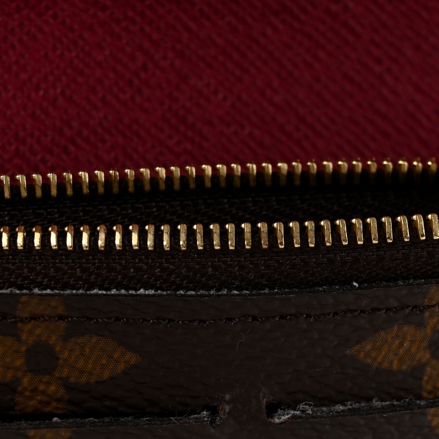 Louis Vuitton Monogram Emilie Wallet Fuchsia 7 of 9