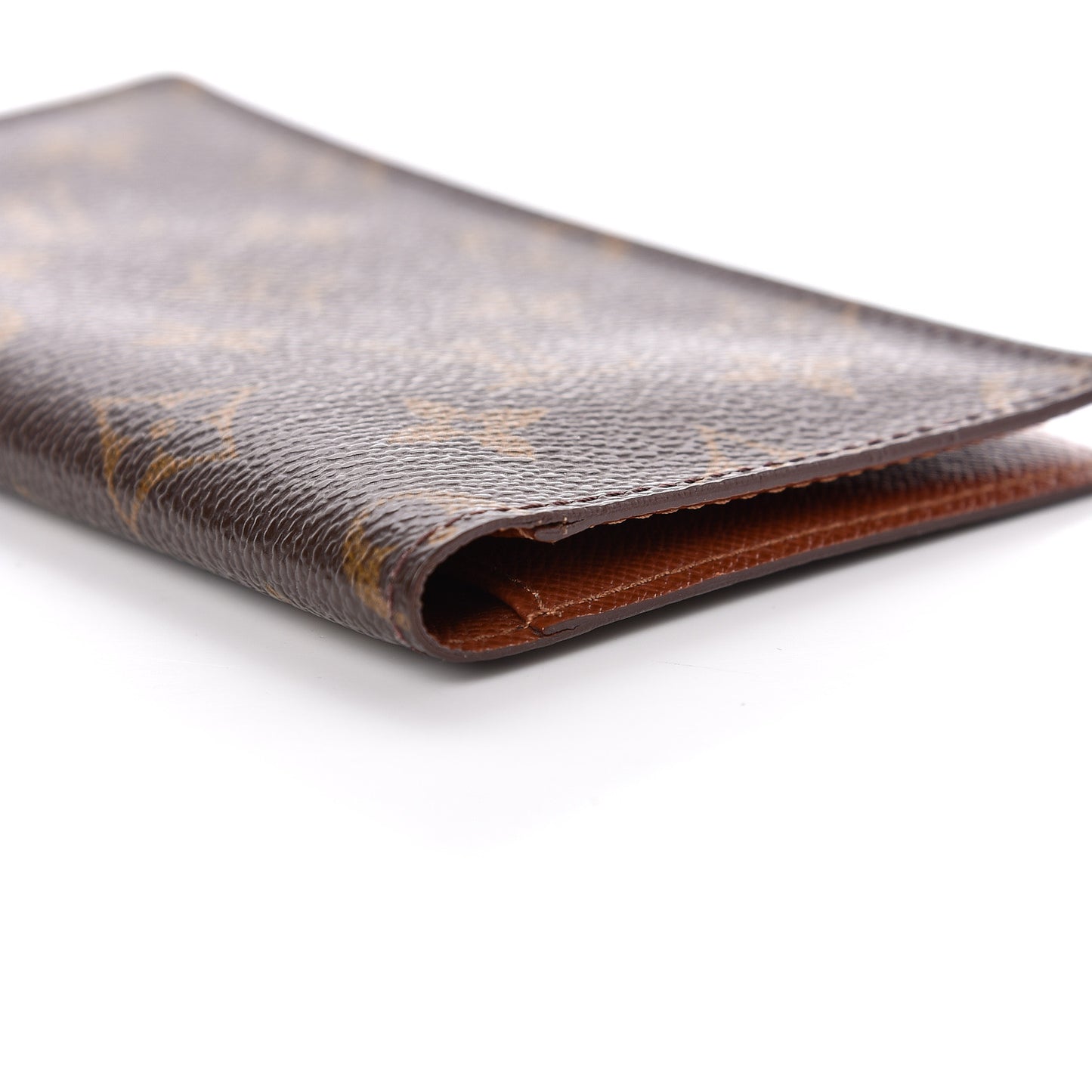 Monogram Checkbook Holder Case Wallet