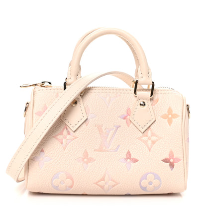 Louis Vuitton Empreinte Monogram Nano Speedy Dream Beige 1 of 10