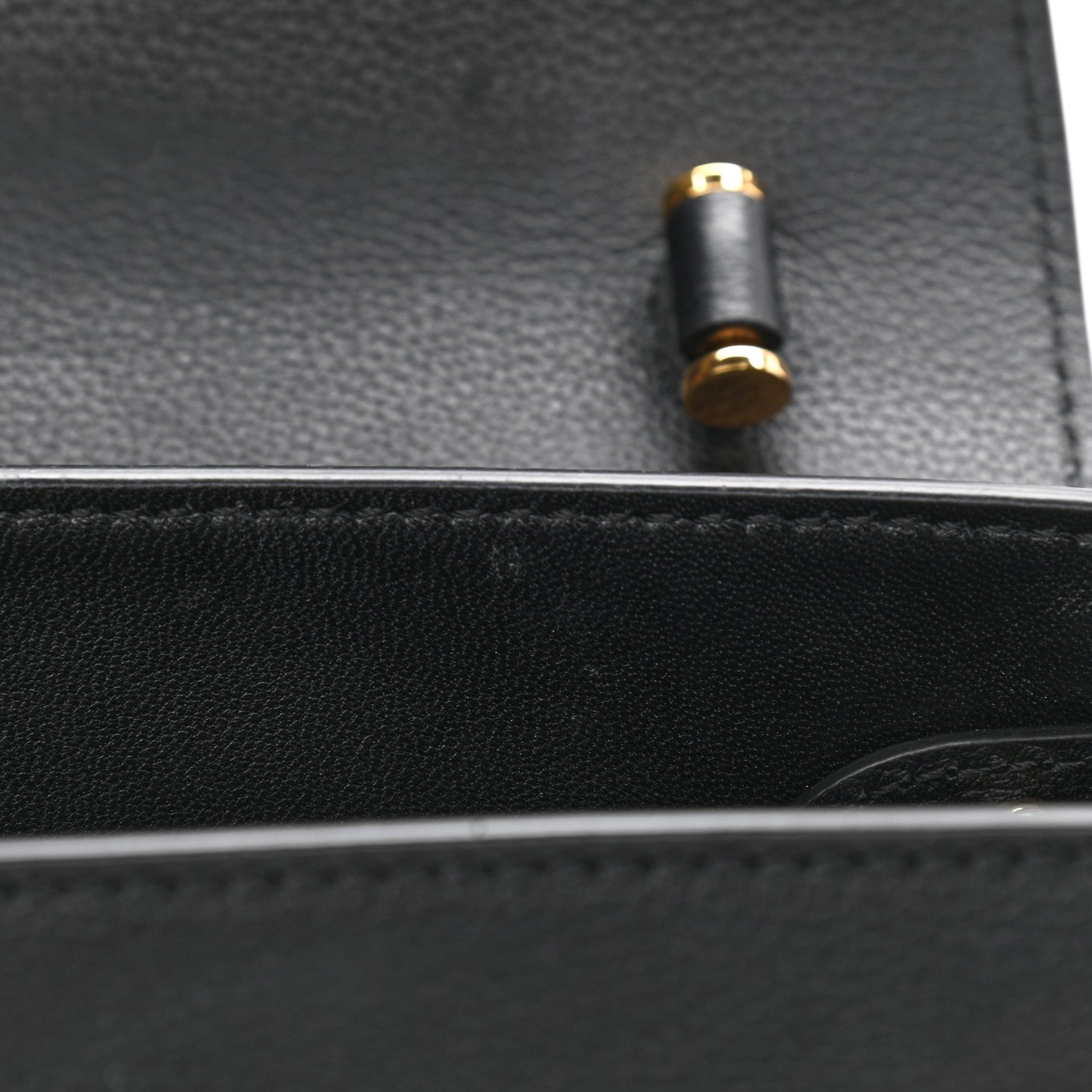 Versace Grained Calfskin Small La Medusa Top Handle Bag Black 11 of 12