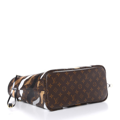 Louis Vuitton X LOL Monogram Neverfull MM Gold Silver 4 of 11