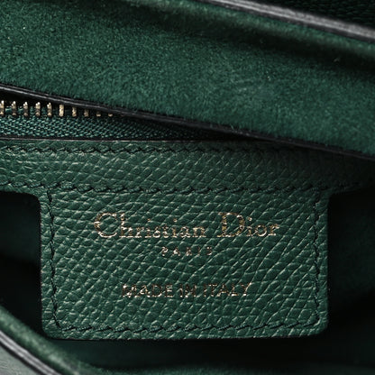 Christian Dior Grained Calfskin Saddle Bag Green 6 of 9