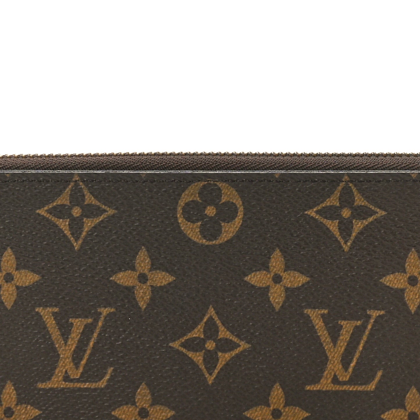 Monogram Clemence Wallet Rose Ballerine
