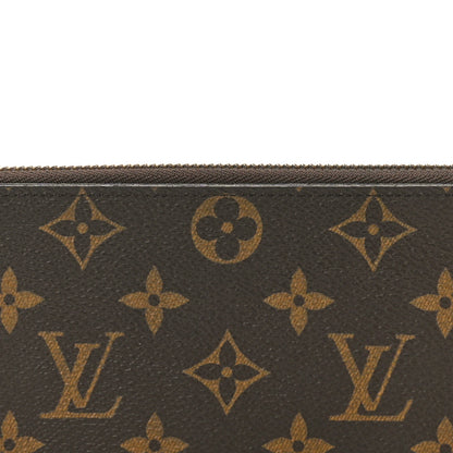 Louis Vuitton Monogram Clemence Wallet Rose Ballerine 7 of 8