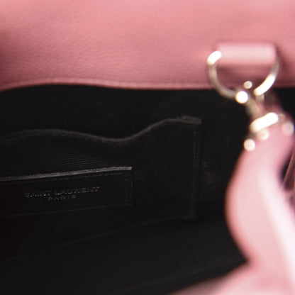 Saint Laurent Grained Calfskin Nano Sac De Jour Pink 6 of 11