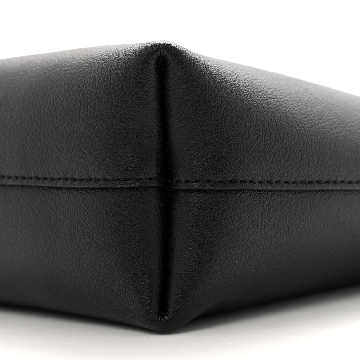 Saint Laurent Calfskin Toy Shopping Tote Black 10 of 13
