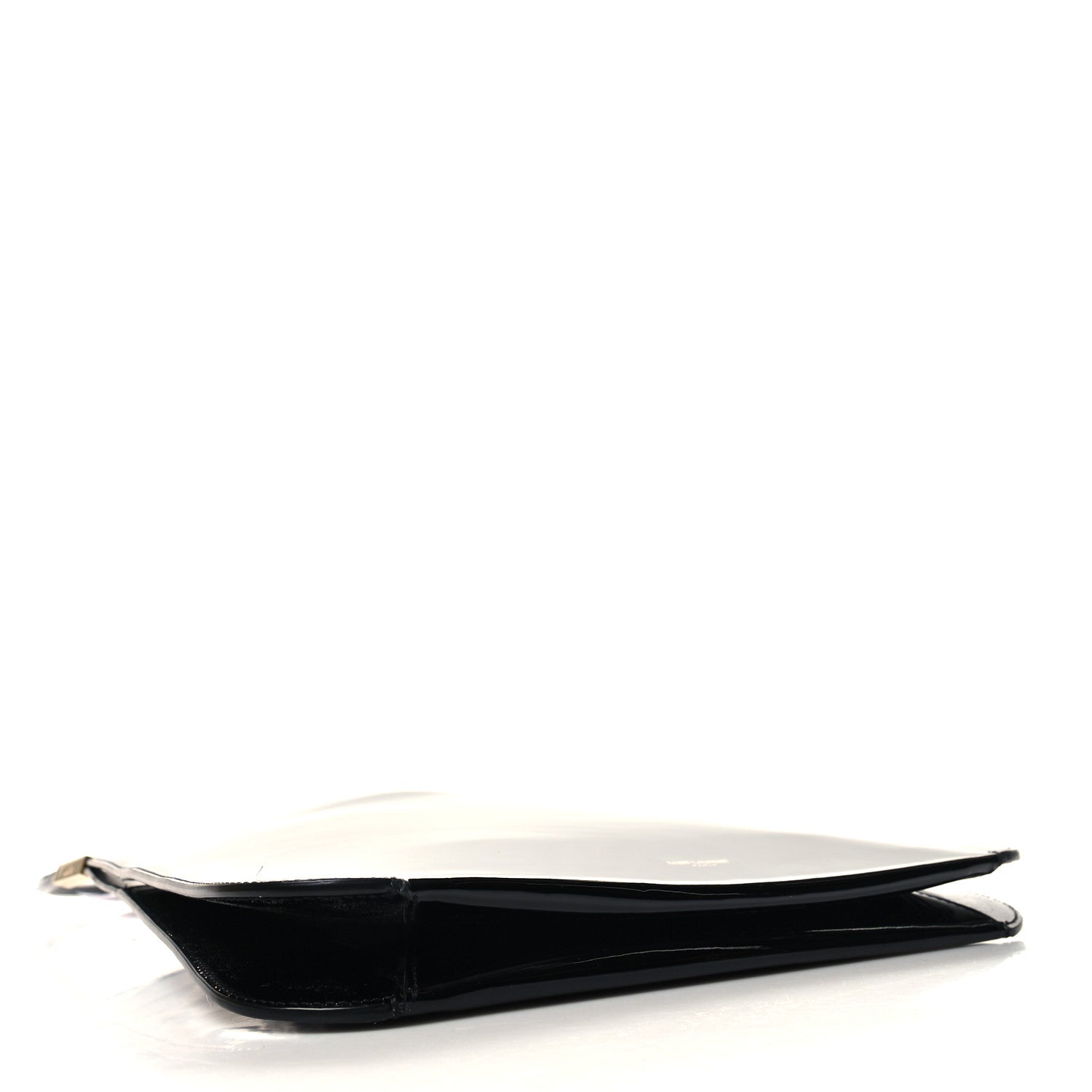 Saint Laurent Patent Calfskin Sadie Shoulder Bag Black 3 of 10