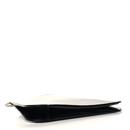 Saint Laurent Patent Calfskin Sadie Shoulder Bag Black 3 of 10