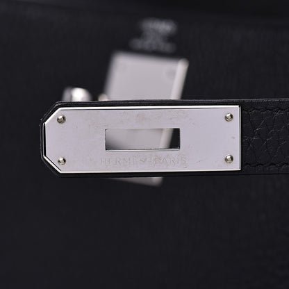 Hermes Taurillon Clemence Kelly Retourne 28 Black 14 of 38