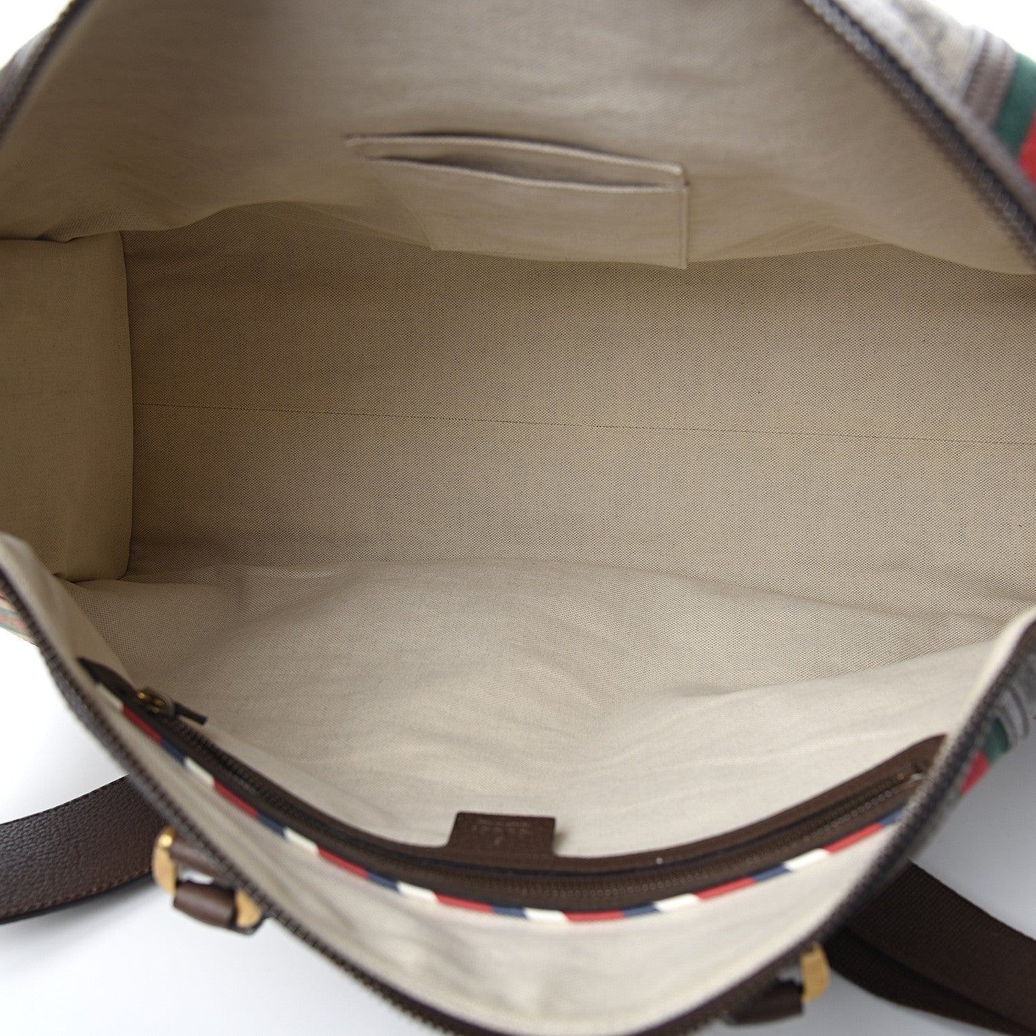 Gucci Soft GG Supreme Monogram Courrier Large Duffle Bag Beige New Acero Multicolor 4 of 9