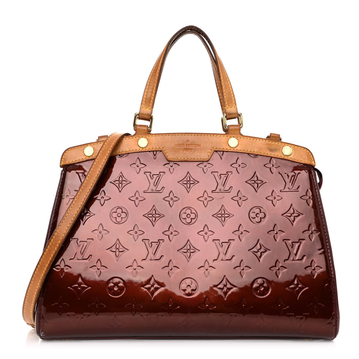 Louis Vuitton Vernis Brea MM Amarante 1 of 11