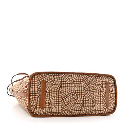 MCM Visetos Large Liz Reversible Shopper Tote Cognac 7 of 26