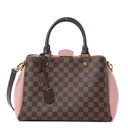 Louis Vuitton Damier Ebene Cuir Taurillon Brittany Magnolia 1 of 8