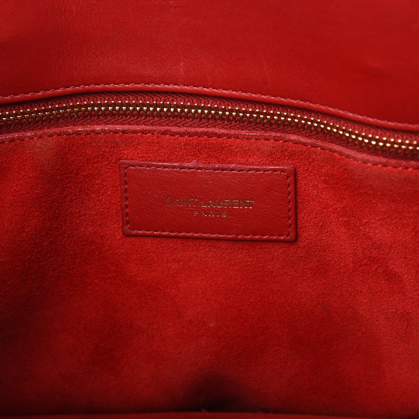 Calfskin Small Sac De Jour Lipstick Red