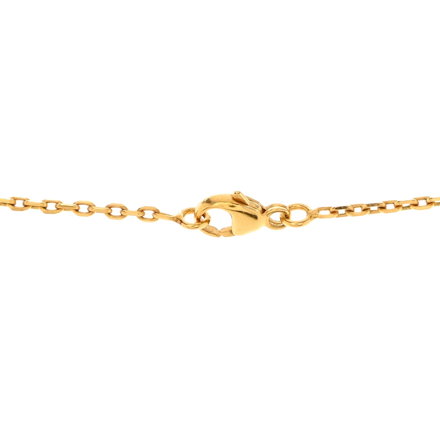 Hermes Lacquered Gold Pop H Pendant Necklace Rouge Vif 5 of 8