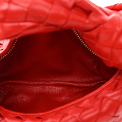 Bottega Veneta Nappa Intrecciato Mini Jodie Red 5 of 9