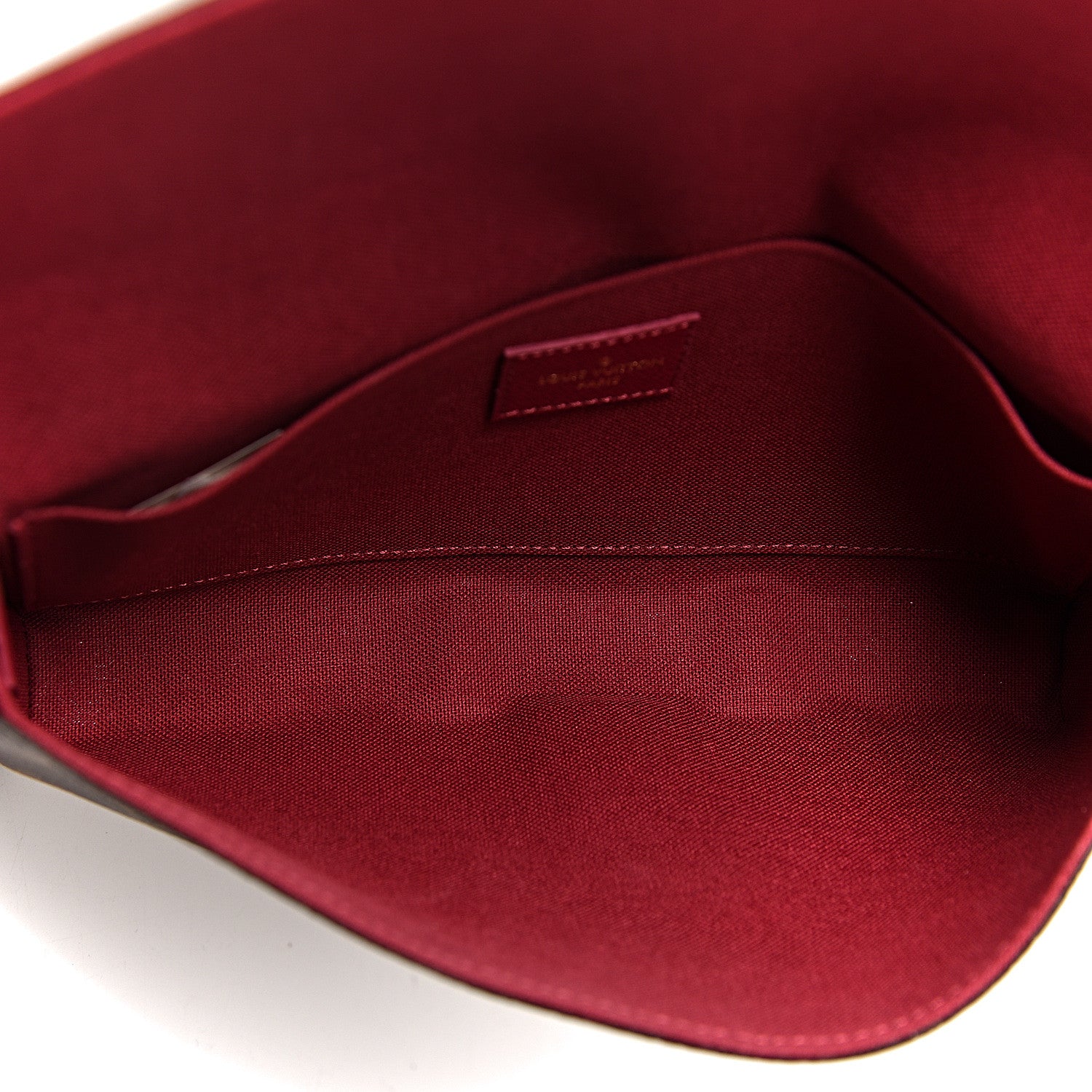 Louis Vuitton Monogram Pochette Felicie Chain Wallet Fuchsia 6 of 12