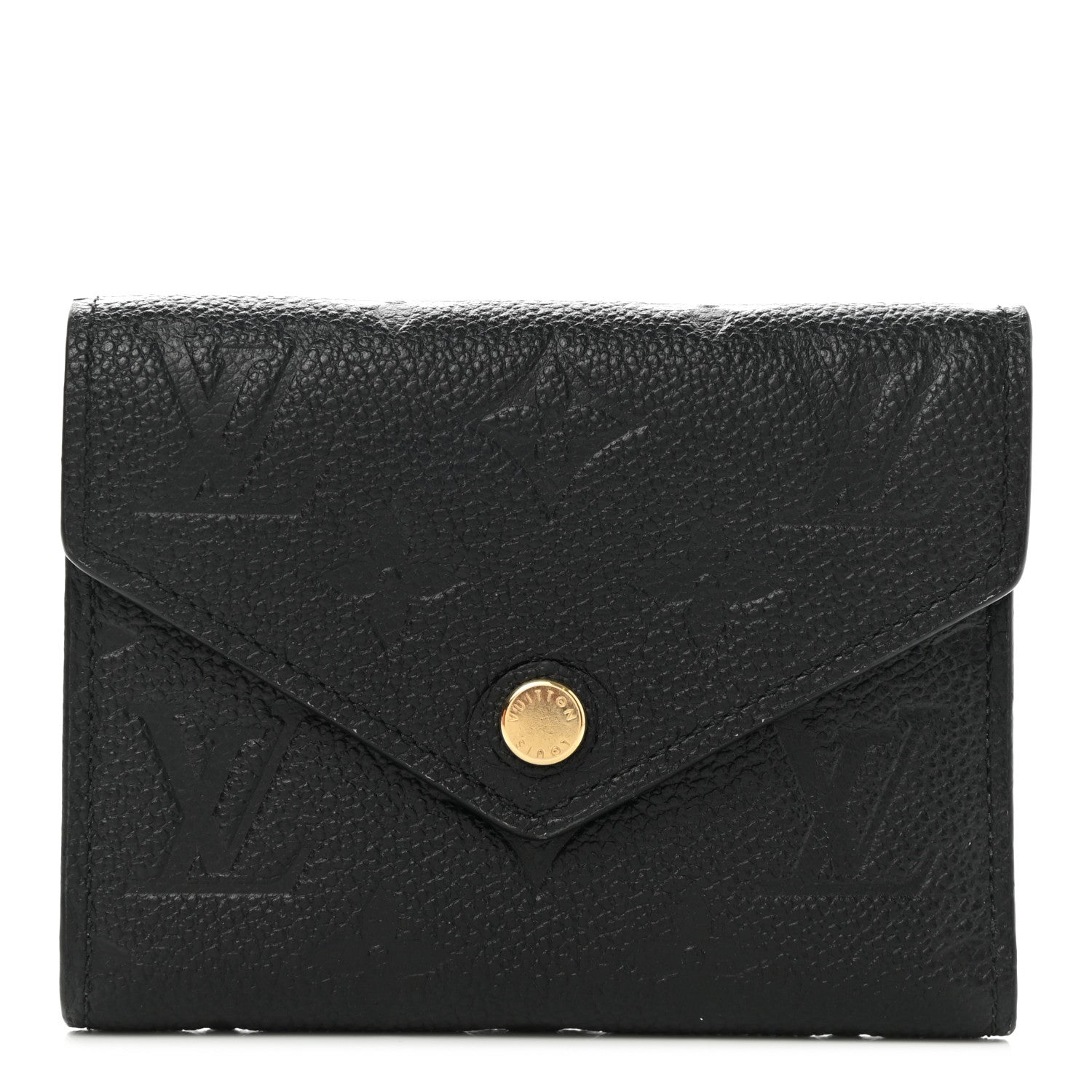 Louis Vuitton Empreinte Victorine Wallet Black 1 of 7