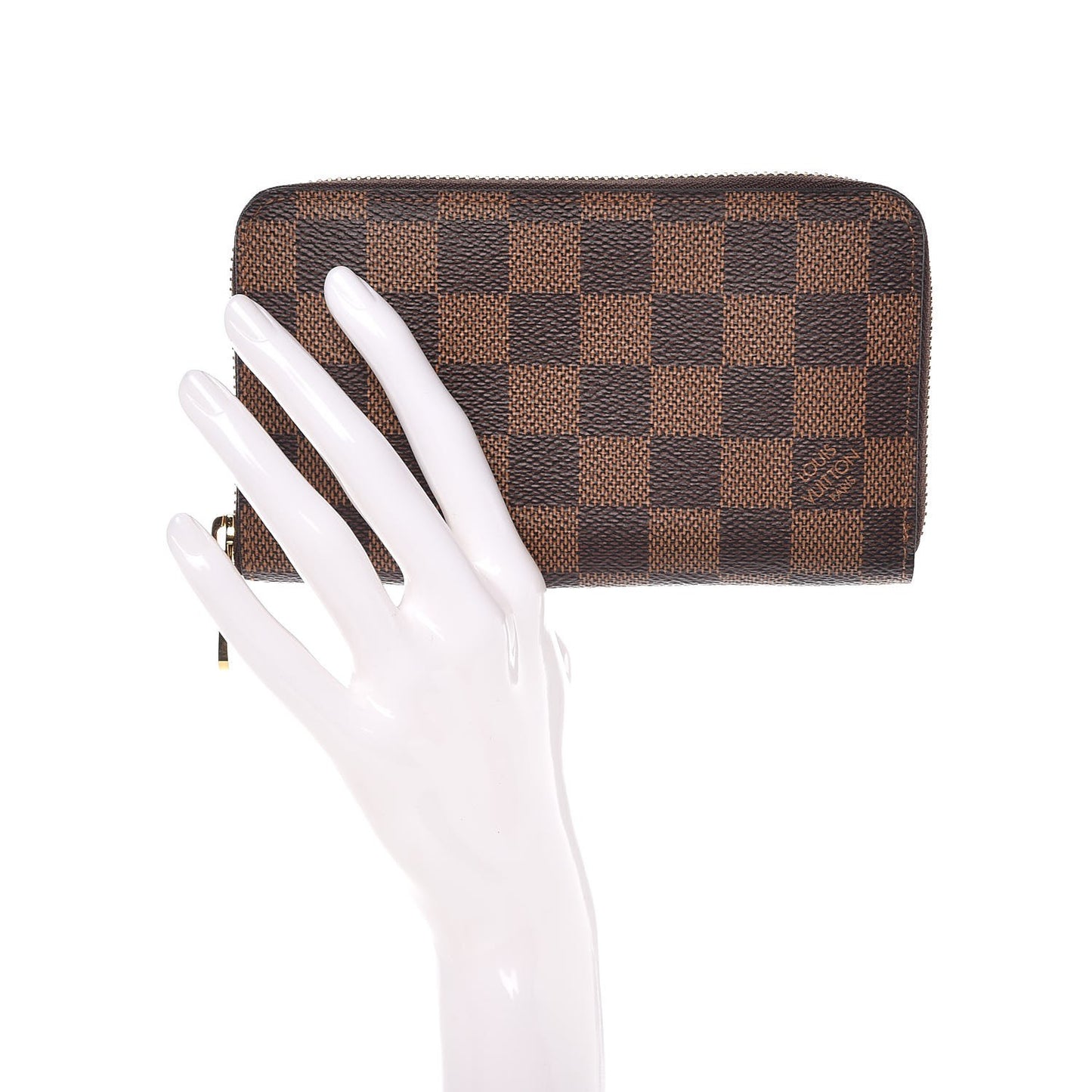 Damier Ebene Zippy Compact Wallet