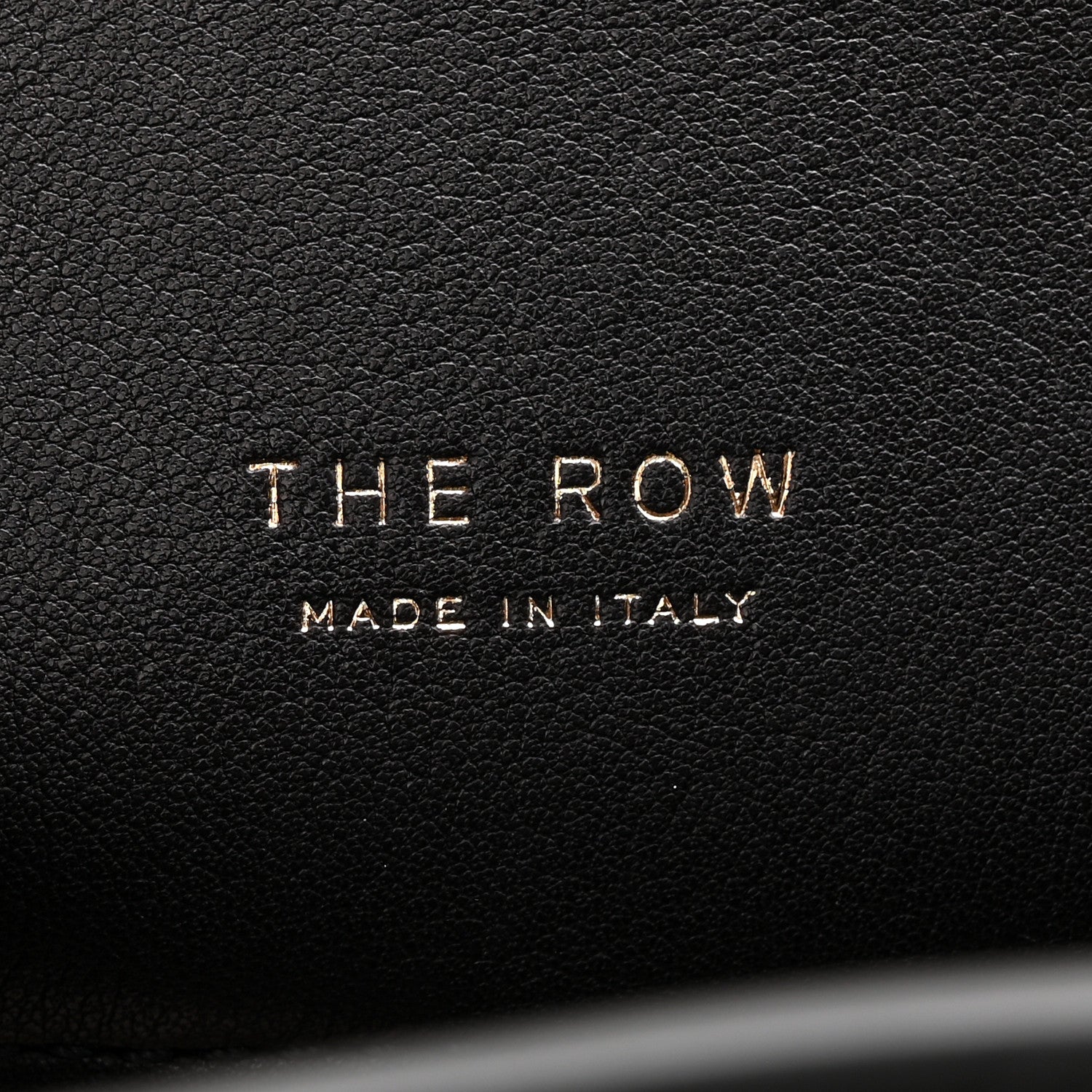 The Row Polished Saddle Calfskin Soft Margaux 10 Bag Black 6 of 9