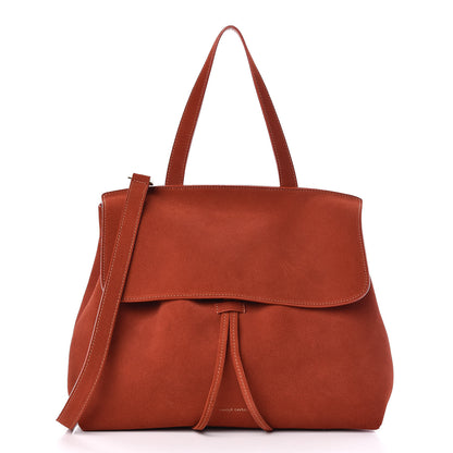 Mansur Gavriel Suede Mini Lady Bag Brick 1 of 9