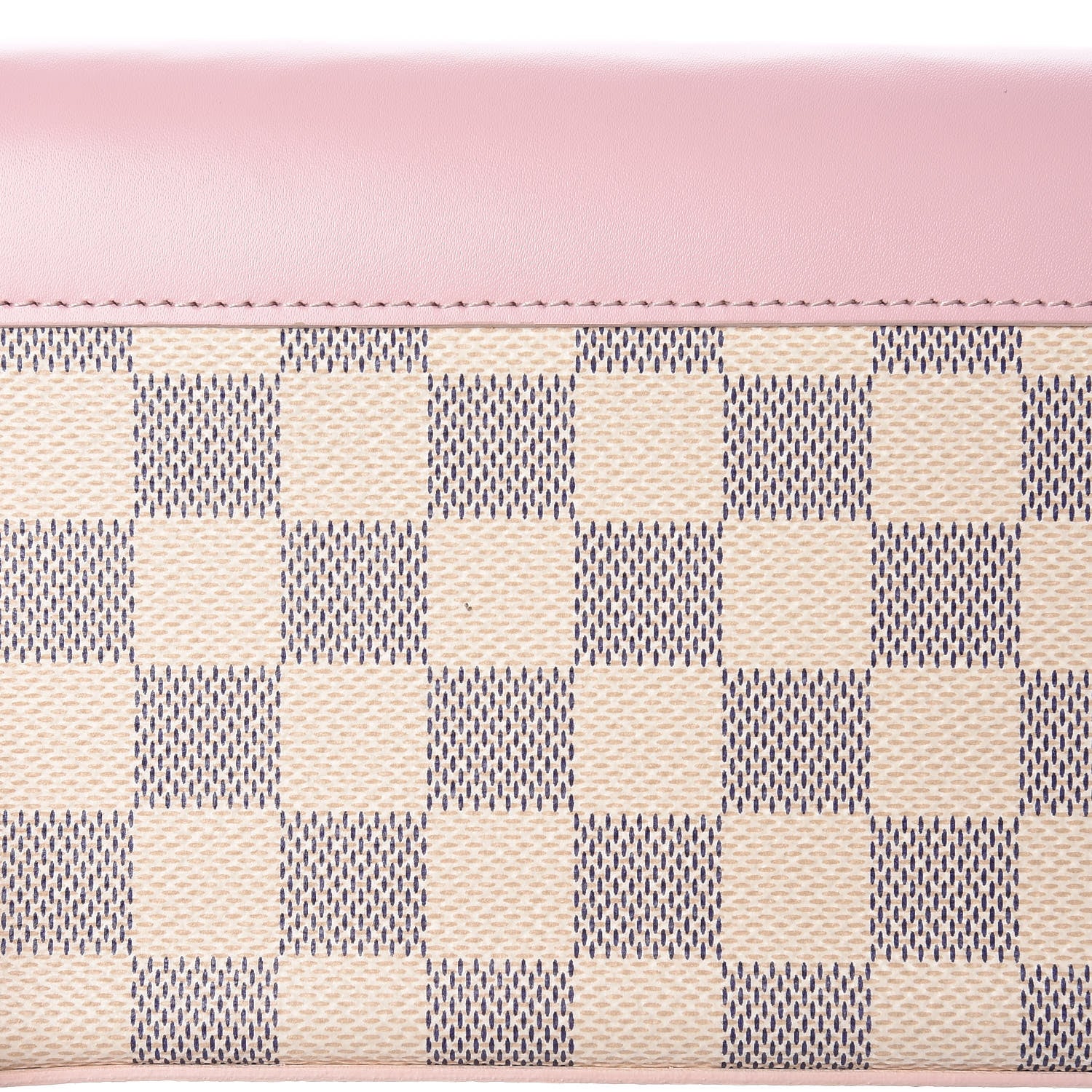 Louis Vuitton Damier Azur Calfskin Pochette Felicie Eau de Rose 8 of 11