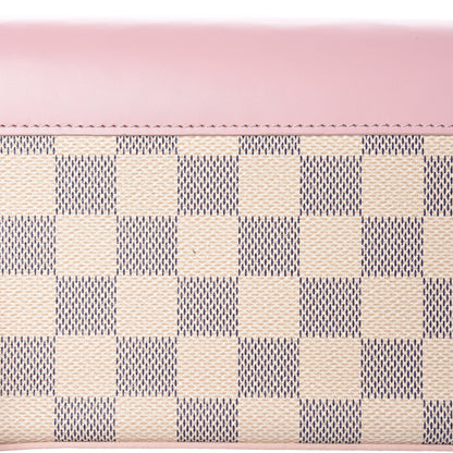 Louis Vuitton Damier Azur Calfskin Pochette Felicie Eau de Rose 8 of 11