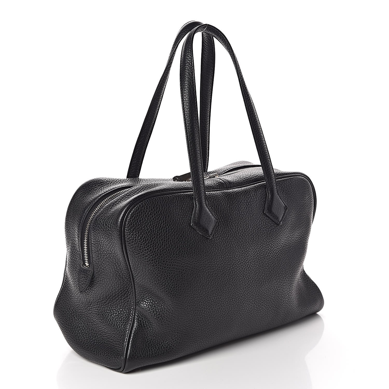 Hermes Taurillon Clemence Victoria II 35 Black 3 of 13