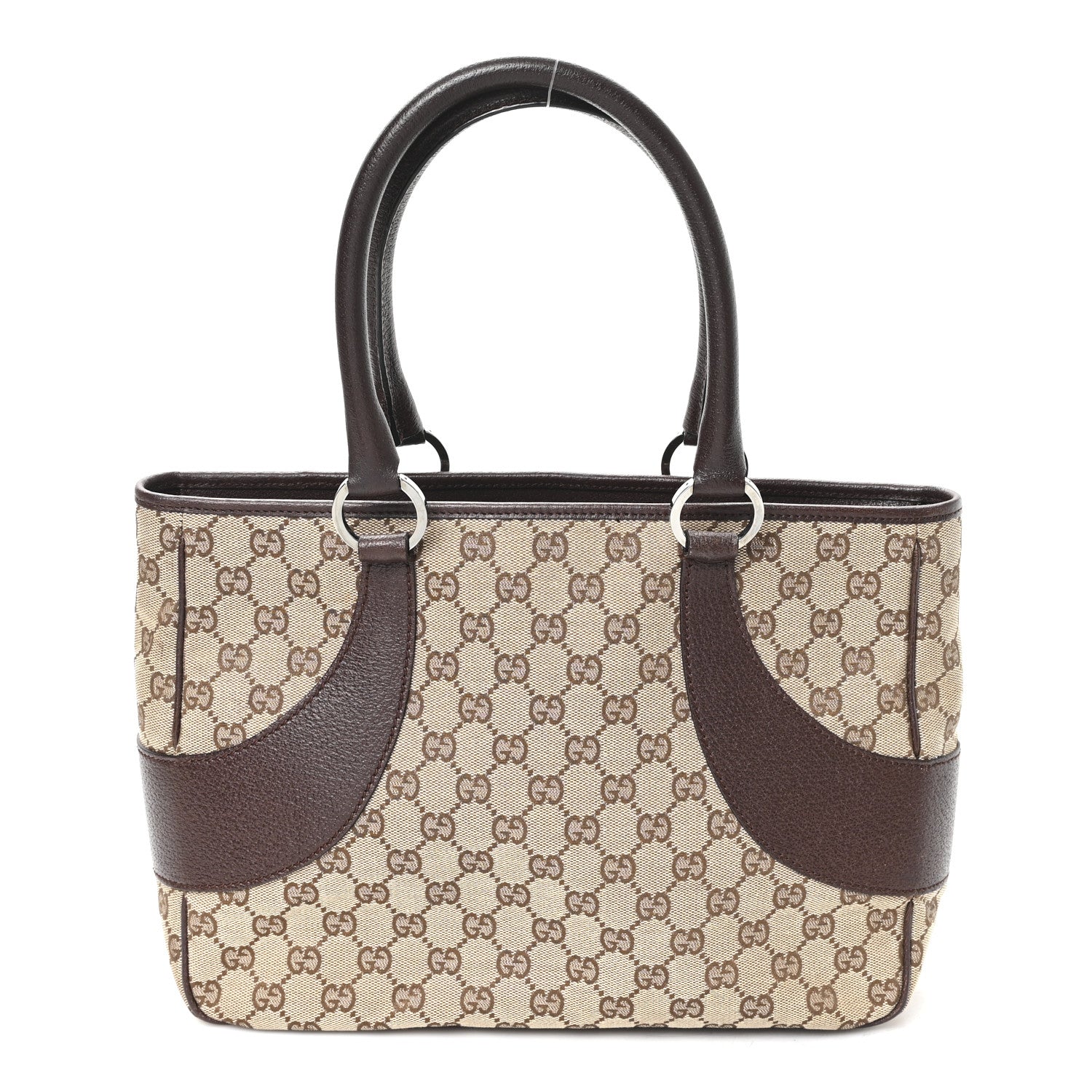 Gucci Monogram Shoulder Bag Dark Brown 1 of 10