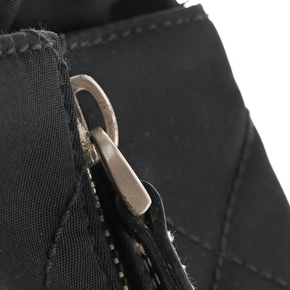 Prada Nylon Tessuto Quilted Chain Shoulder Bag Black 14 of 15