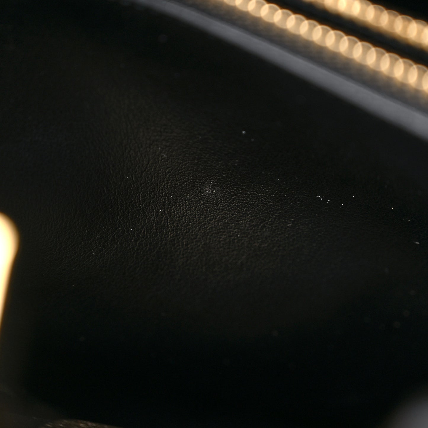 Metallic Hammered Calfskin Studio Top Handle Bag Gold